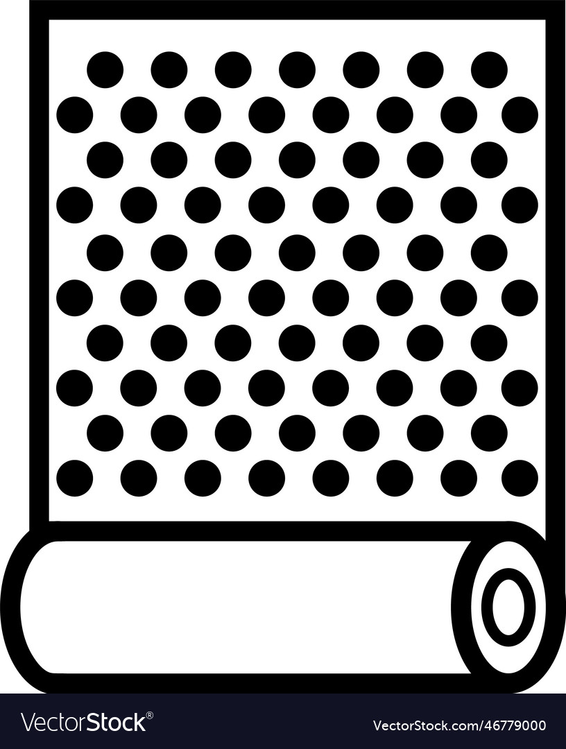 Wallpaper icon on white background Royalty Free Vector Image