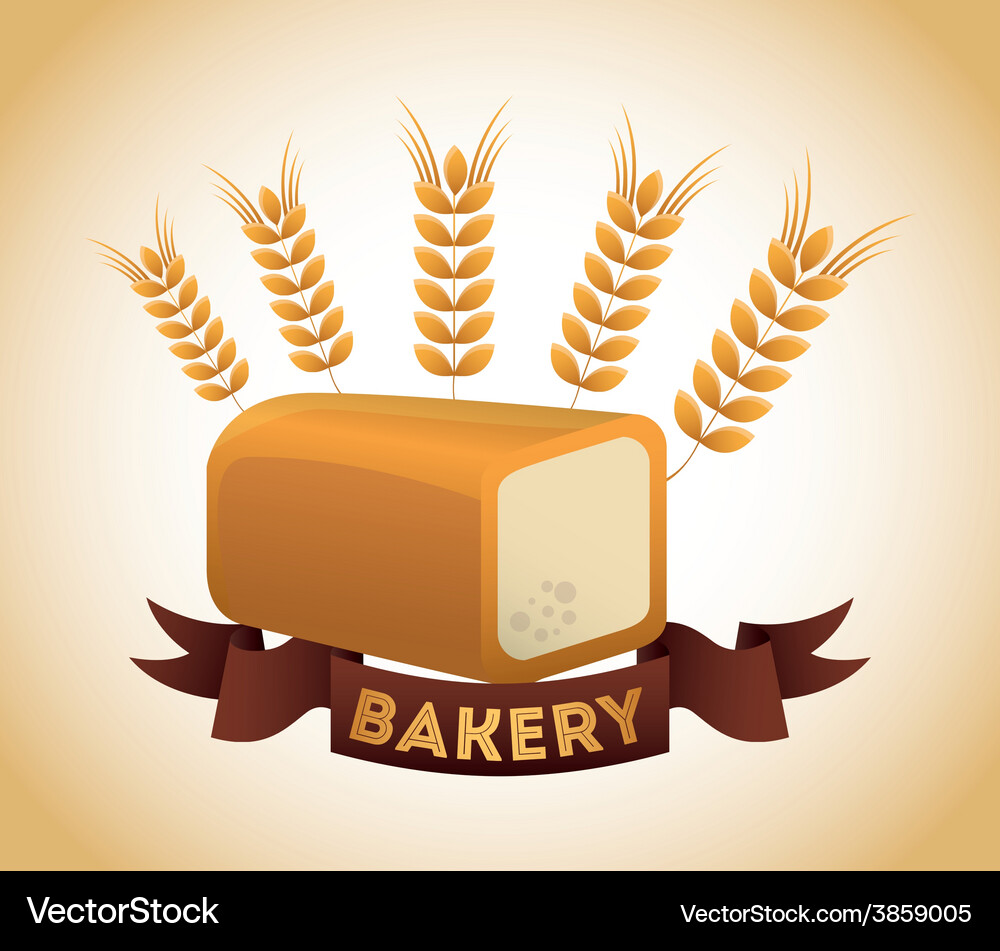 Bakery label Royalty Free Vector Image - VectorStock