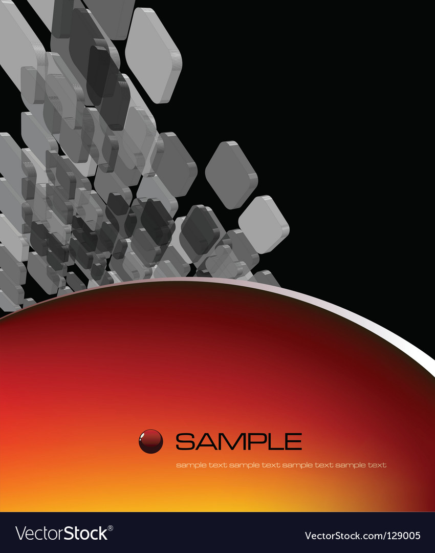 Dynamic Red & Black Abstract Background