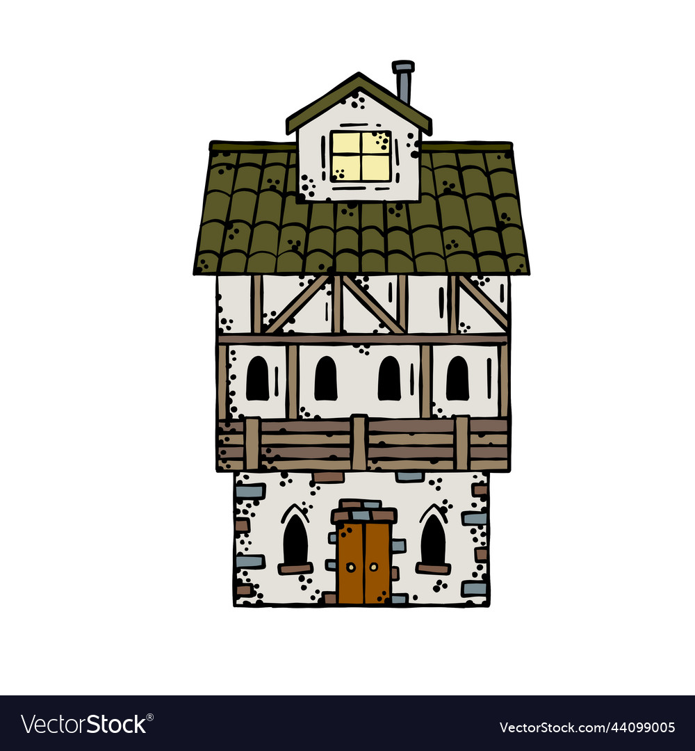 European medieval house german building