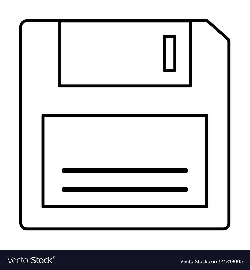 Floppy disk retro icon