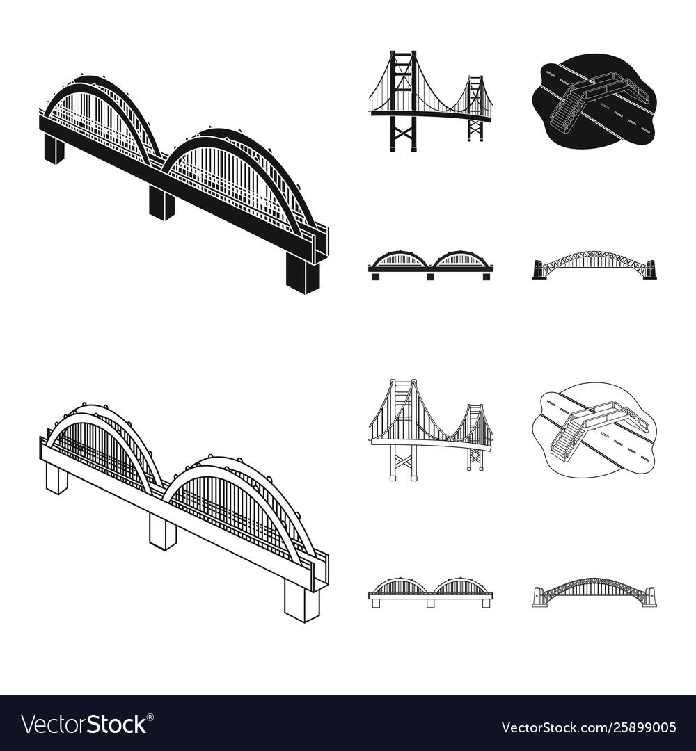 Isolated object bridge and construction symbol