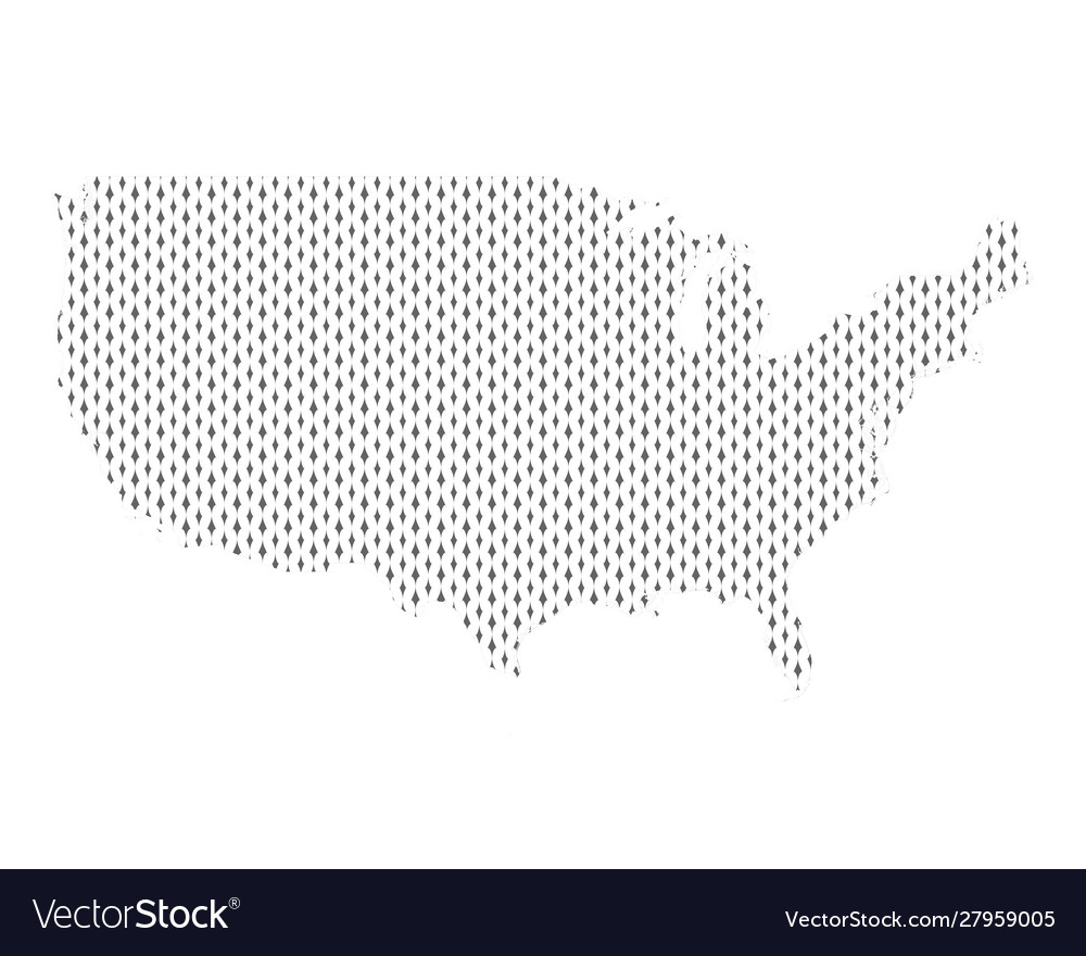 Plain map usa