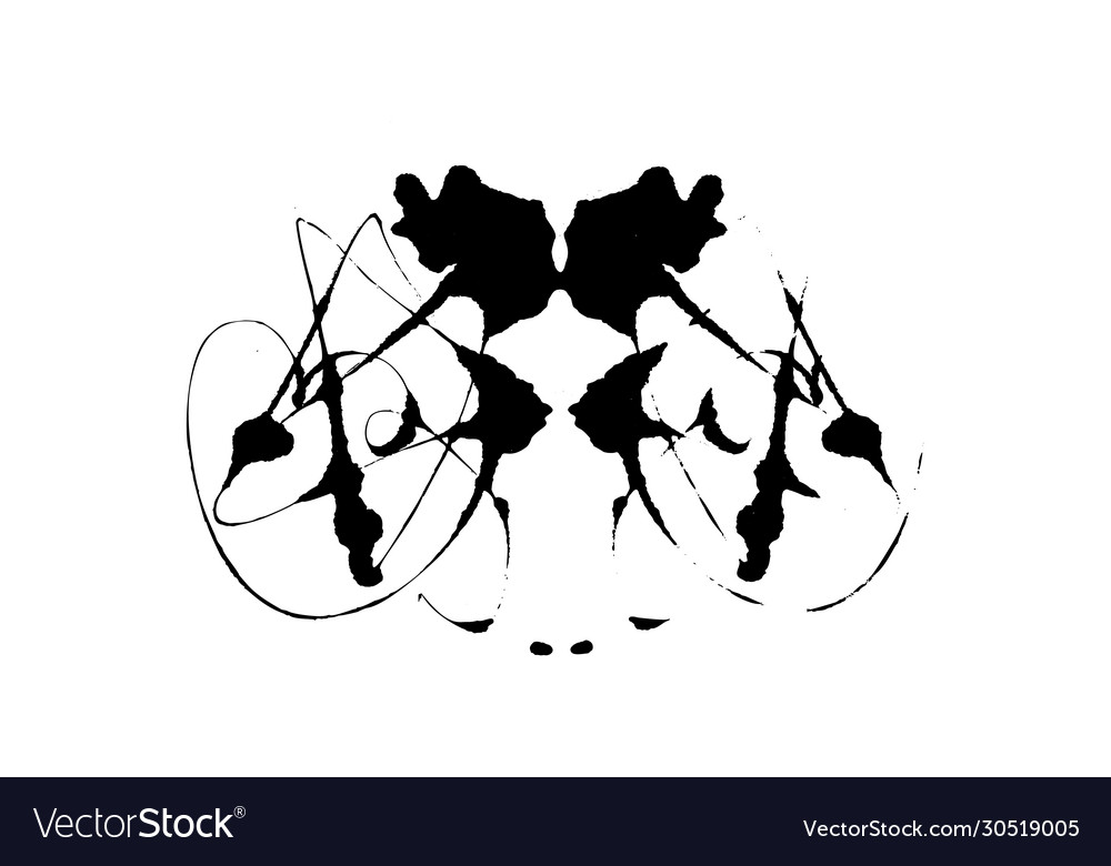 Rorschach inkblot test random