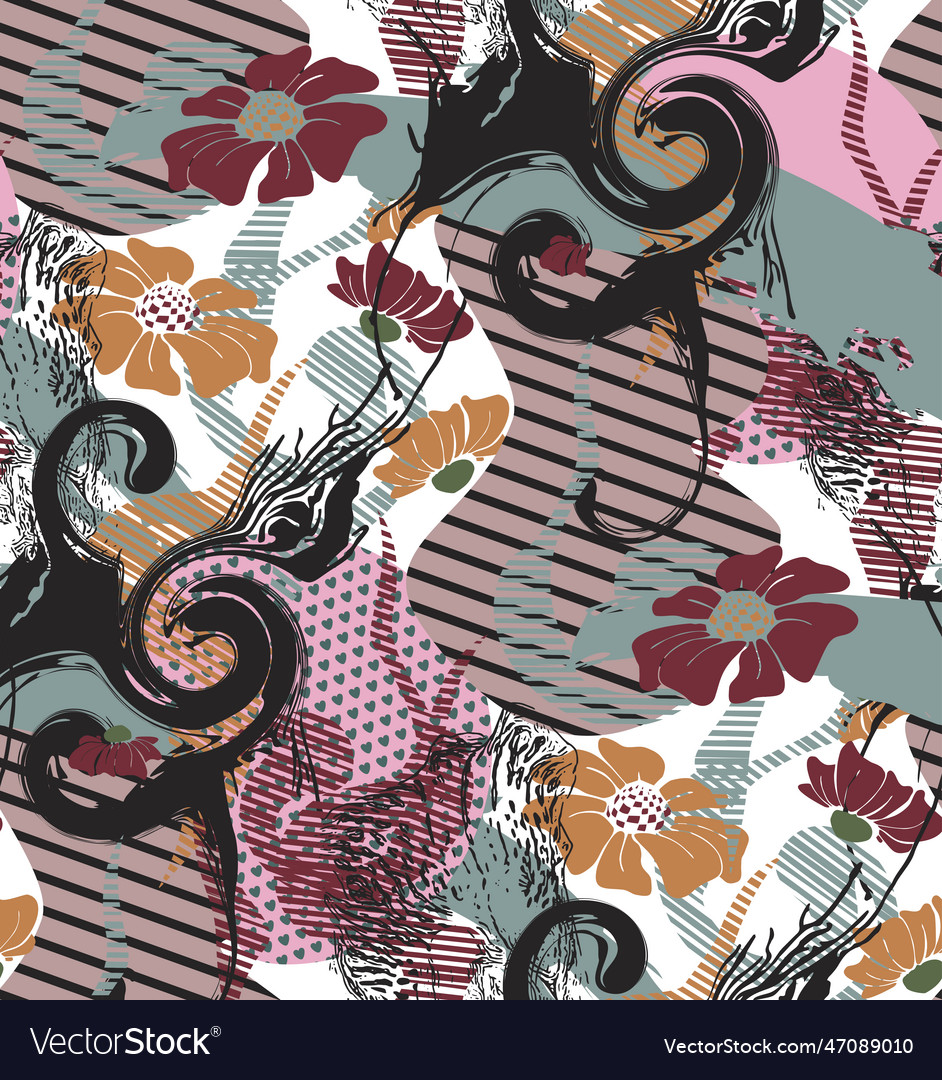 Abstract background seamless pattern