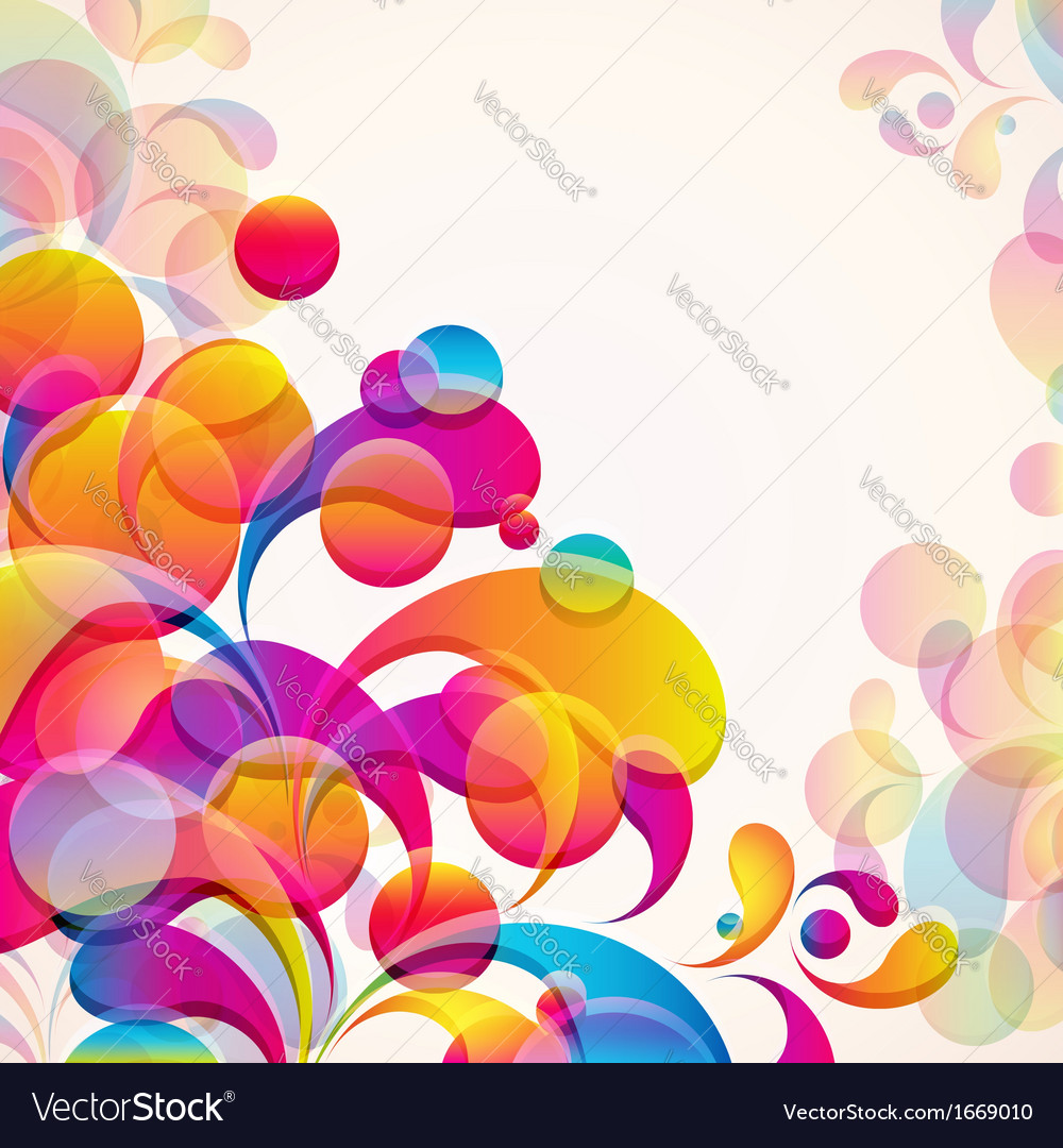 Abstract background with bright elements