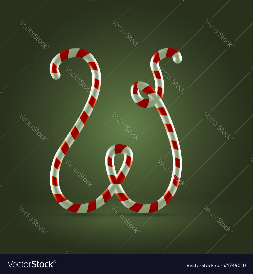 Candy cane abc w