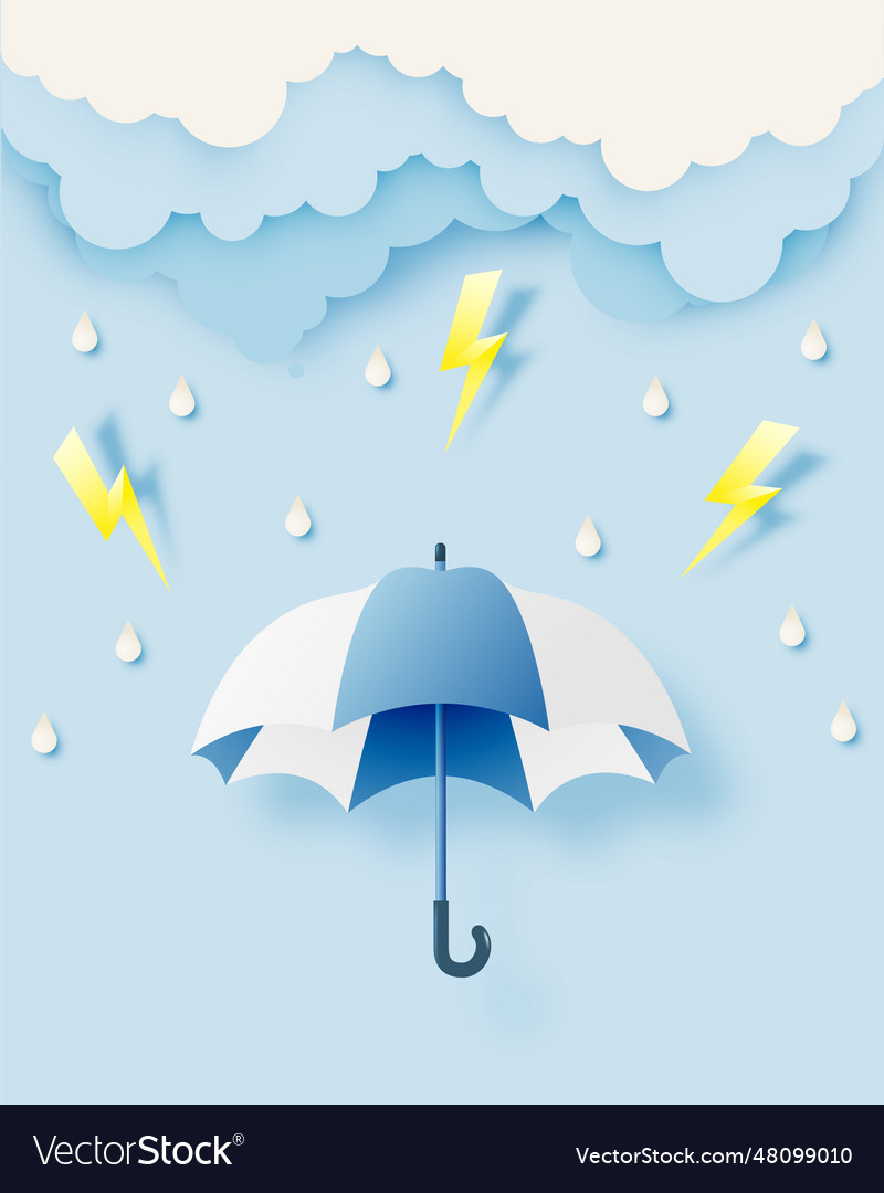 Cute umbrella for monsoon season