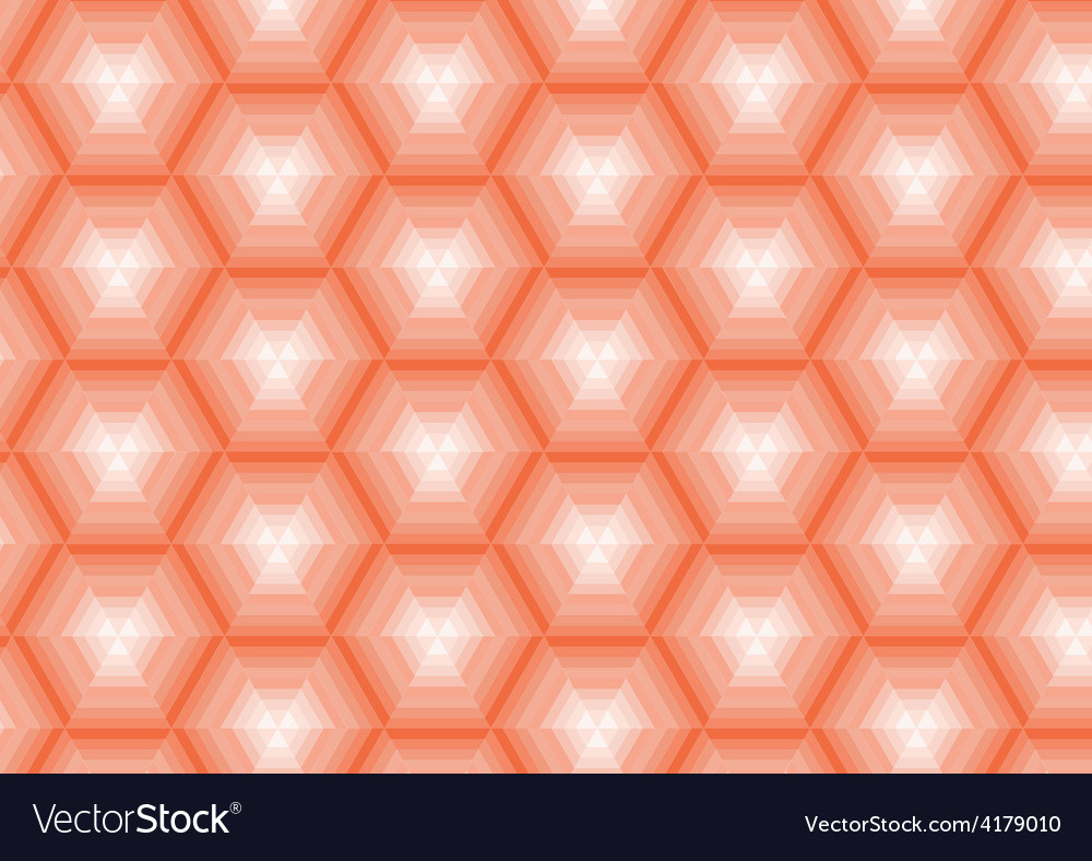 Orange striped background in polygons