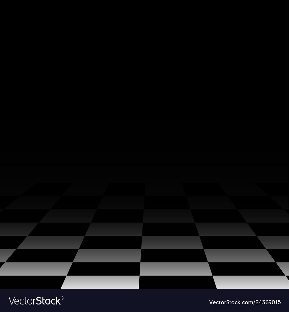 Chessboard background empty chess board Royalty Free Vector