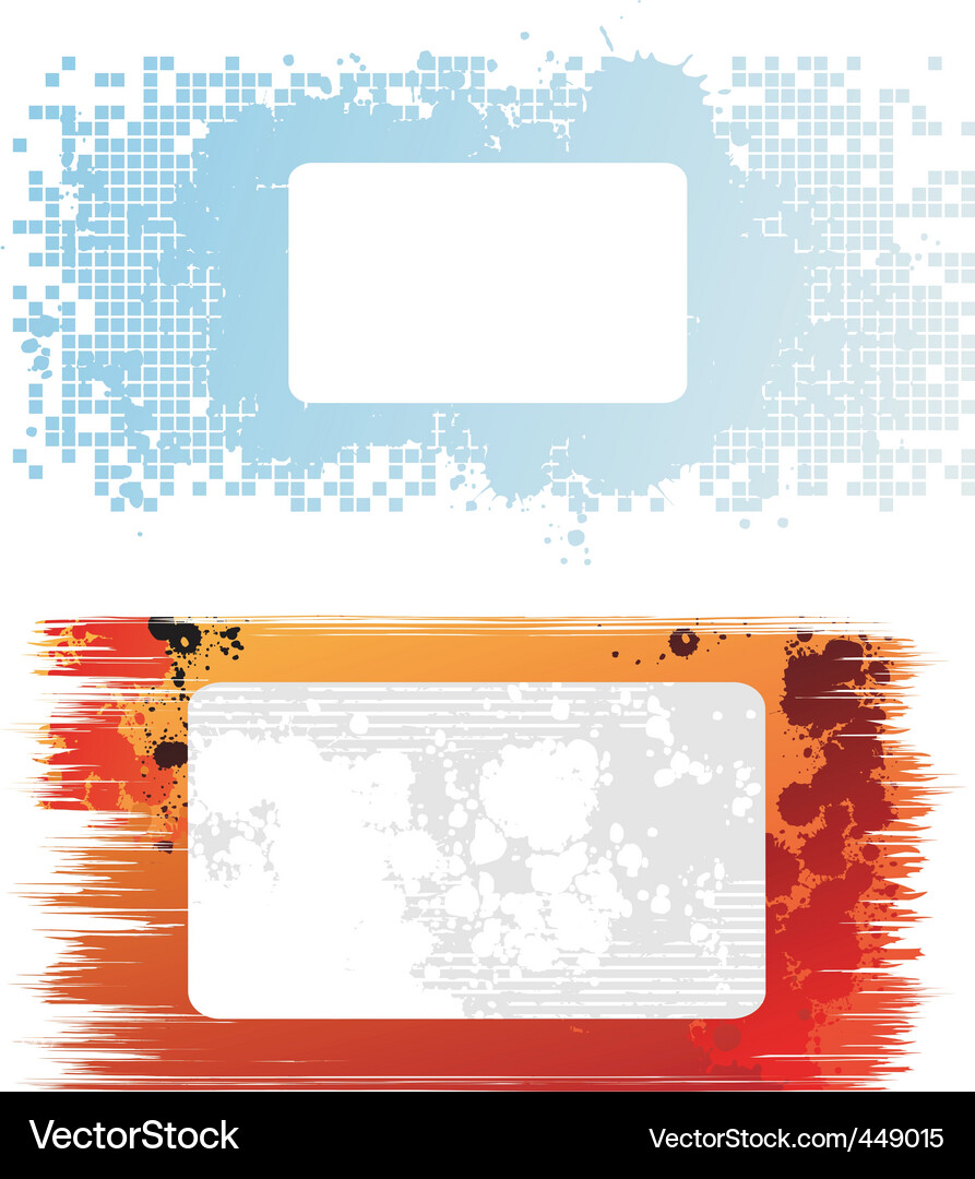 Banners Royalty Free Vector Image - VectorStock
