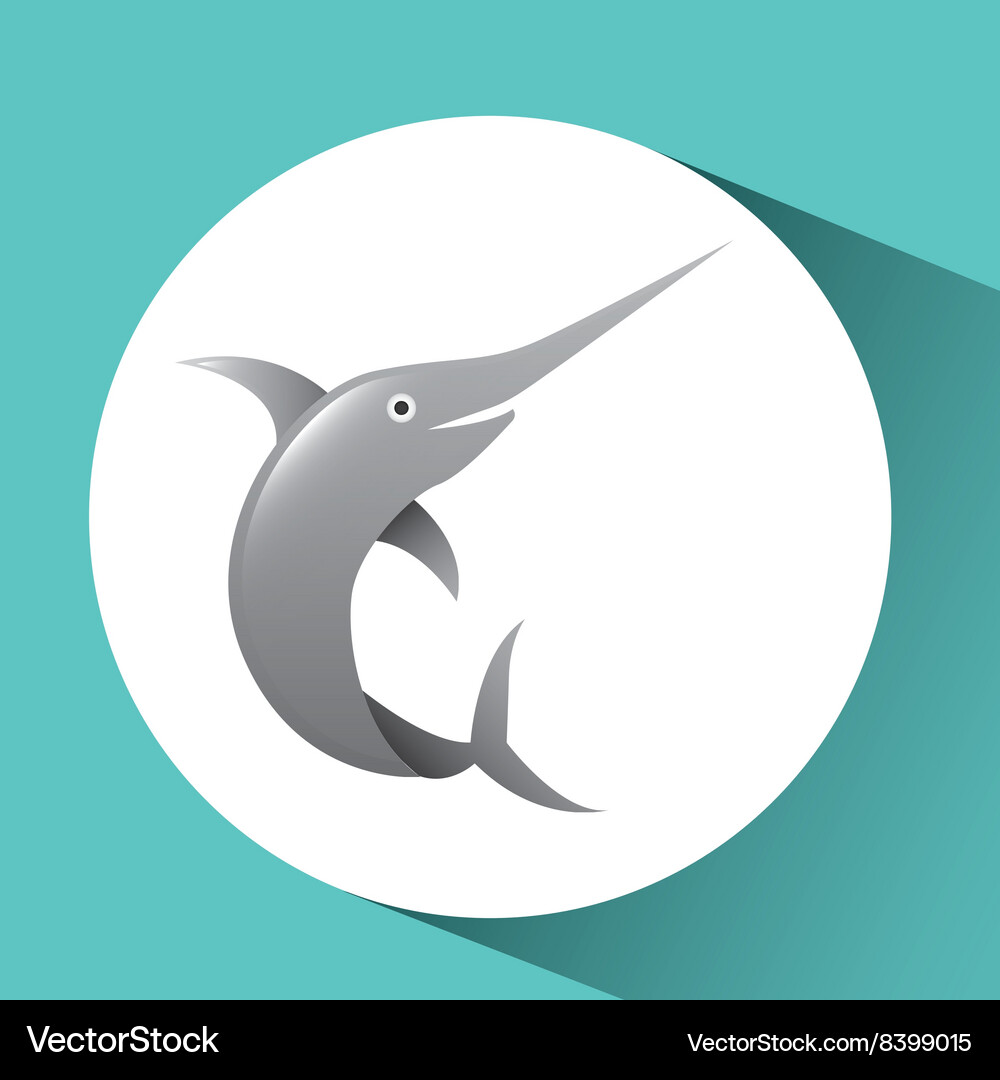 Fish icon design Royalty Free Vector Image - VectorStock
