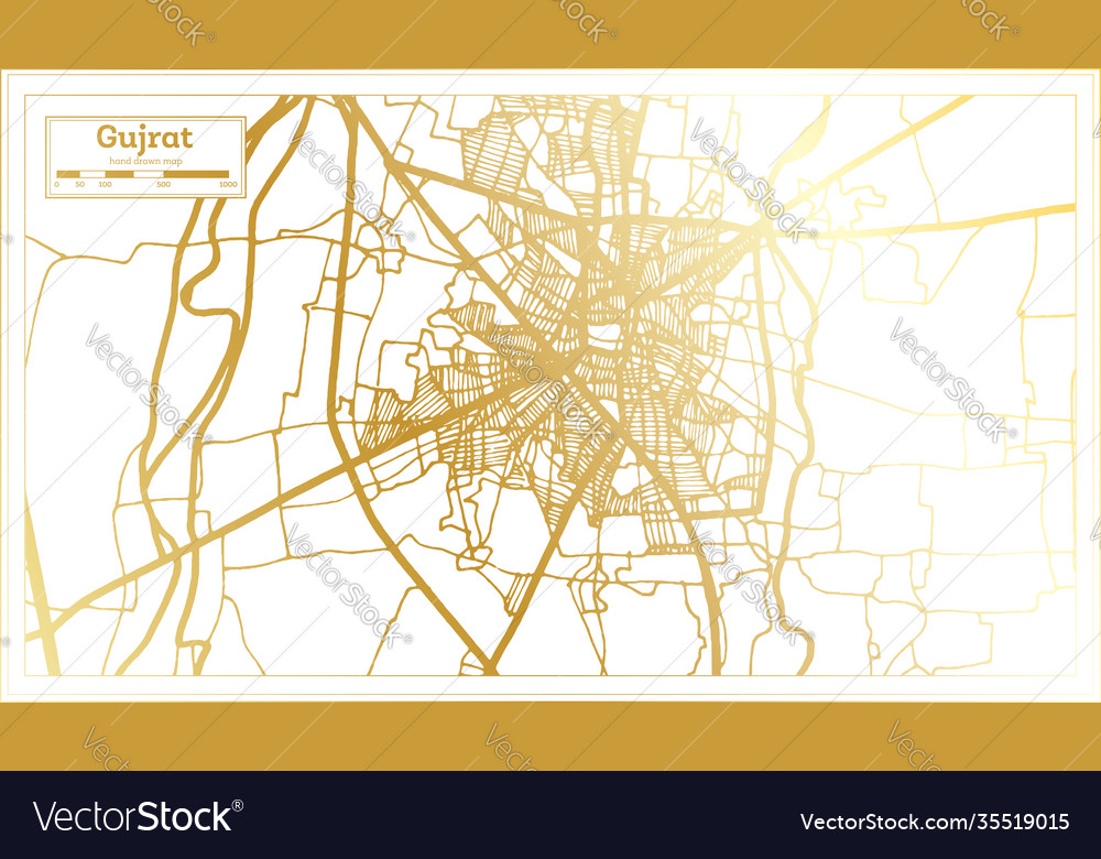 gujrat-pakistan-city-map-in-retro-style-in-golden-vector-image