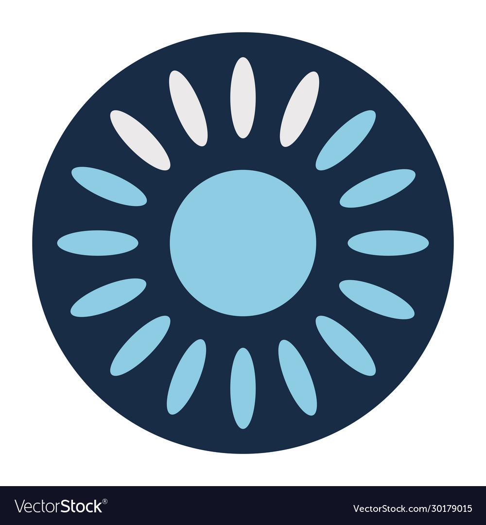 Linien laden Kreis Block-Stil Symbol
