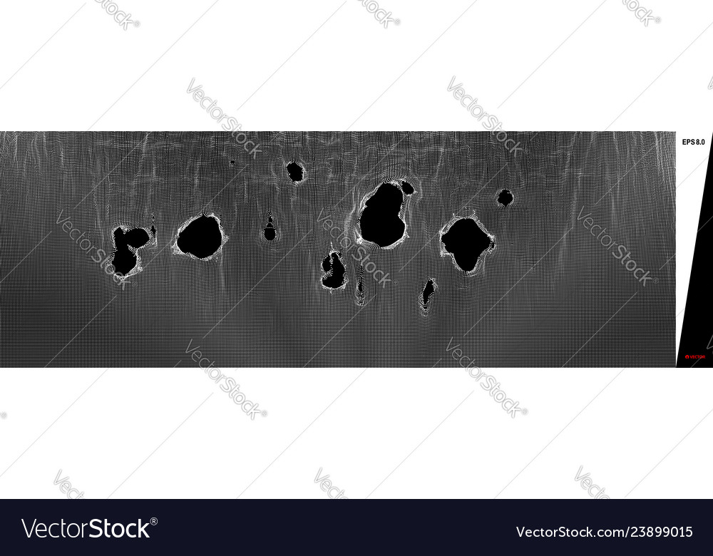 This spiderweb has been broken abstract grid vector image This spiderweb has been broken abstract grid