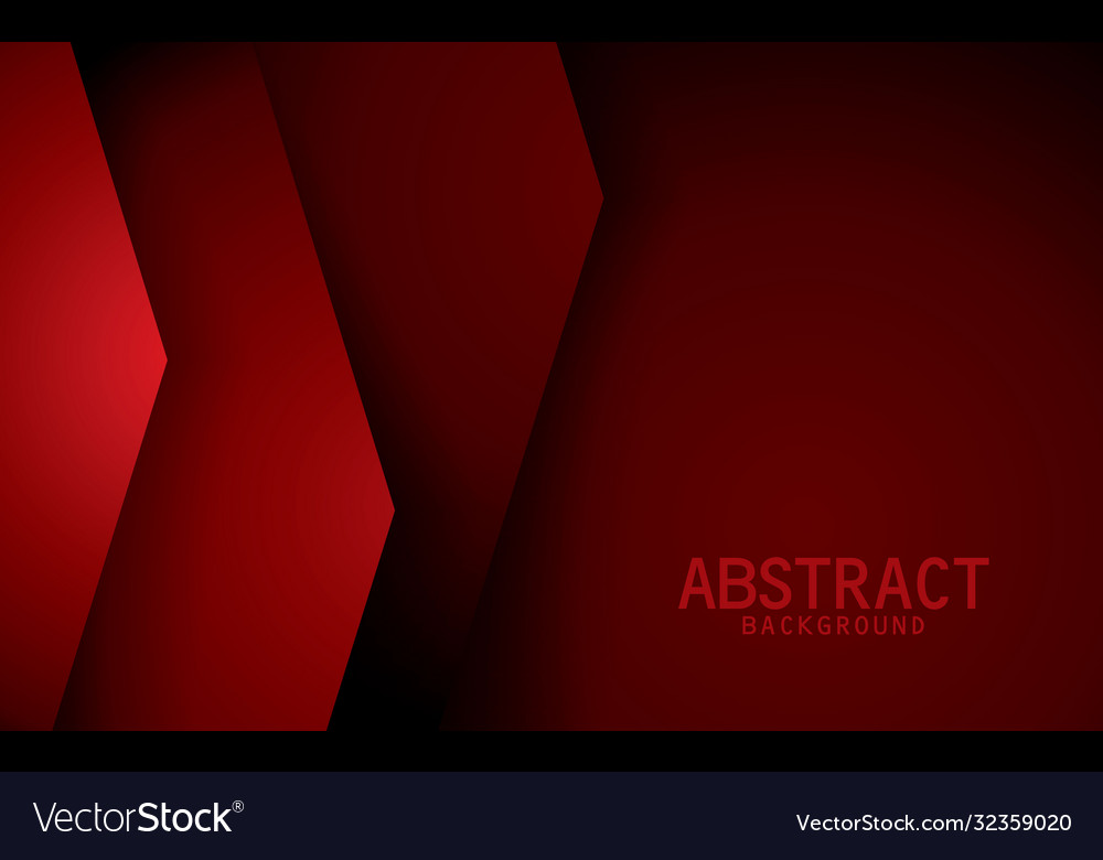 Dark red background overlap layer