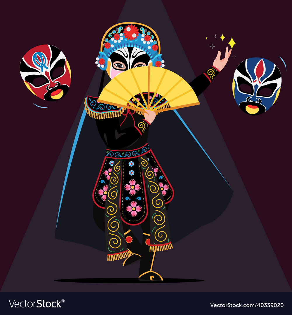 Face changing mask Royalty Free Vector Image VectorStock