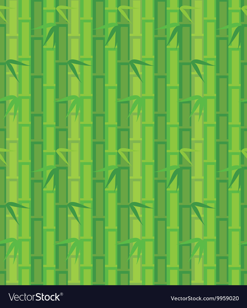 Green abstract bamboo background Royalty Free Vector Image