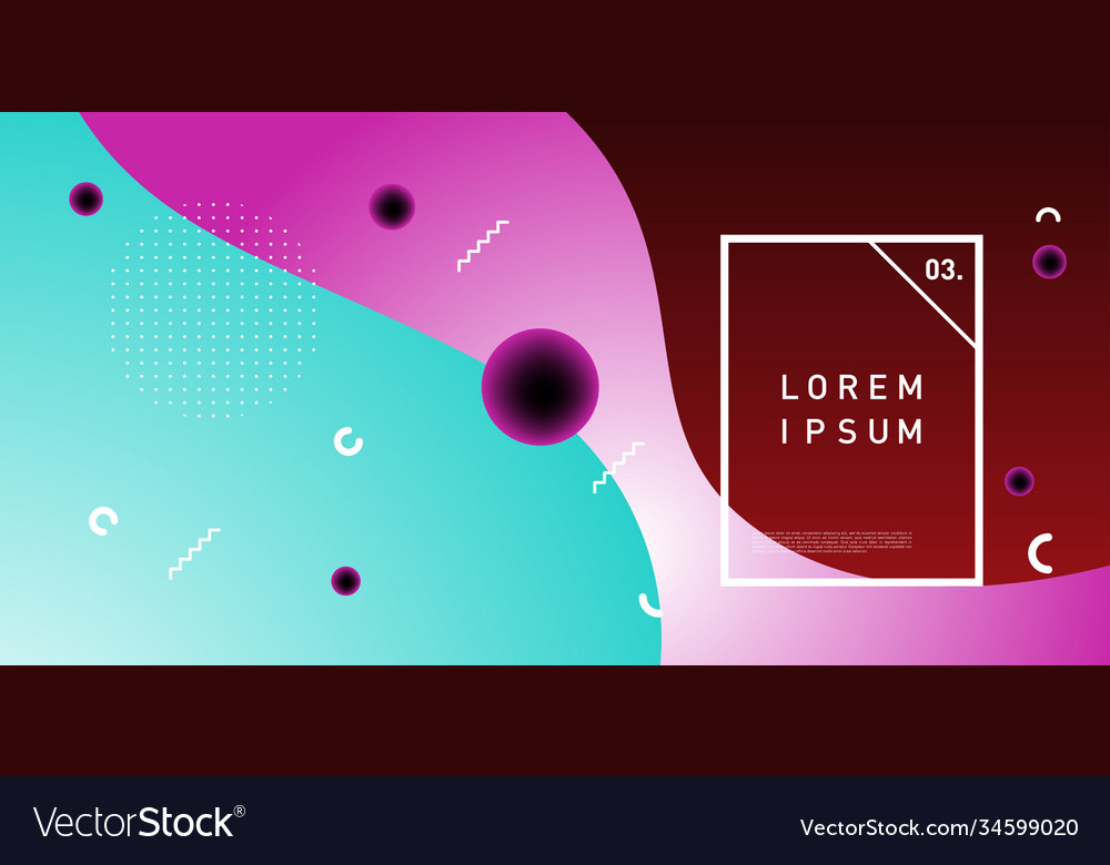 Liquid color background design fluid gradient