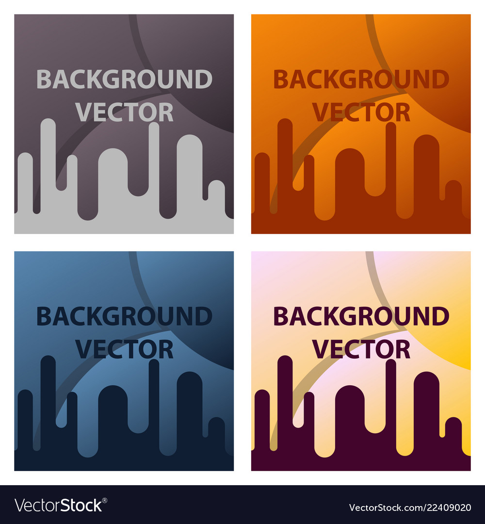 Minimal geometric background dynamic shapes