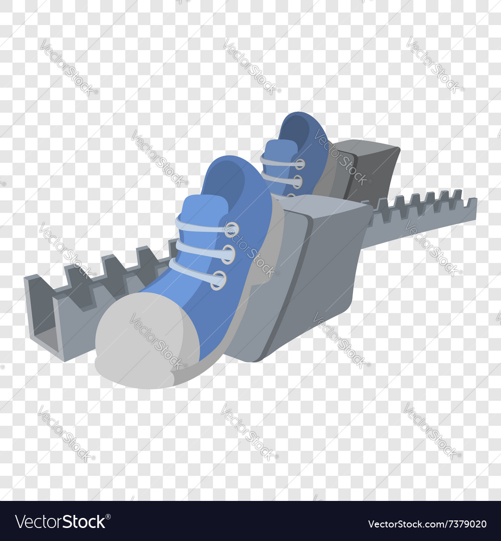 Running starting blocks Royalty Free Vector Image