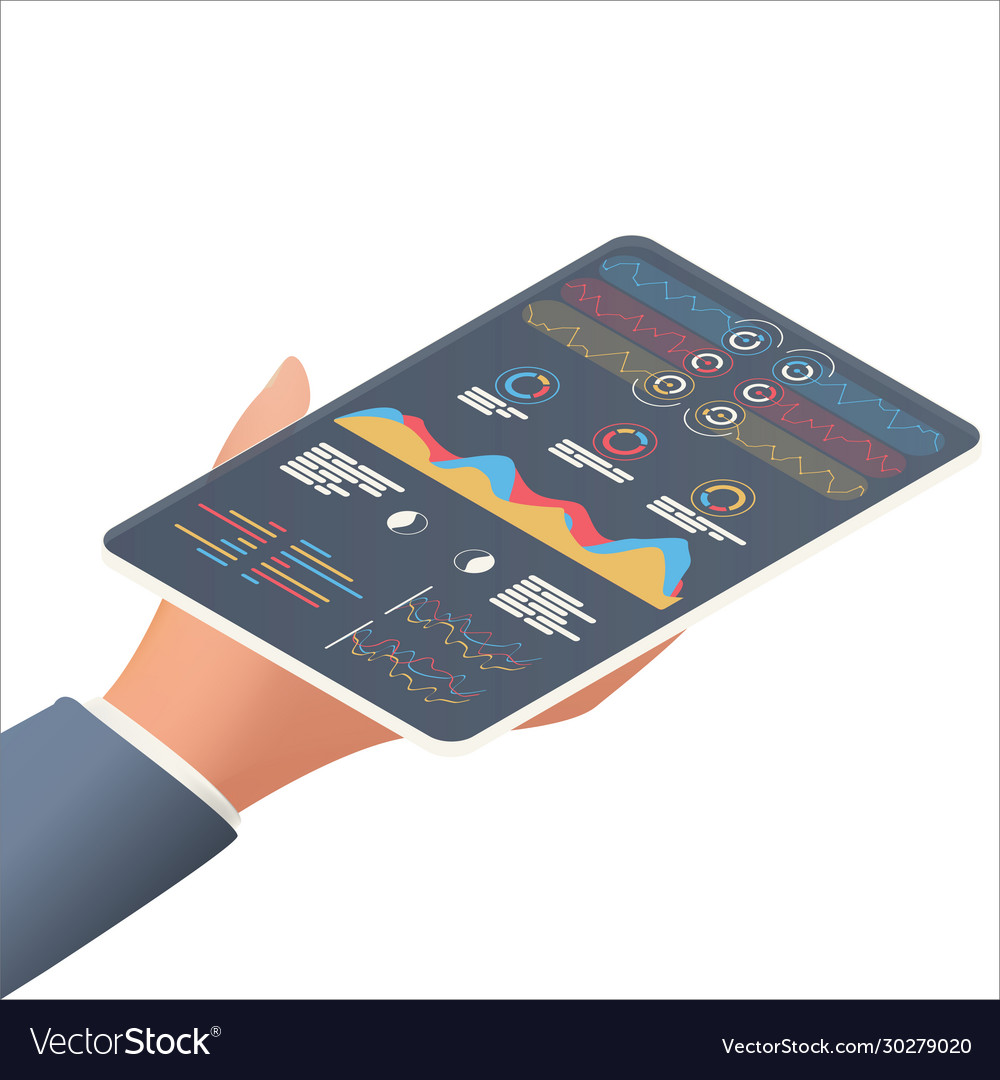 Statistical data presented in form digital
