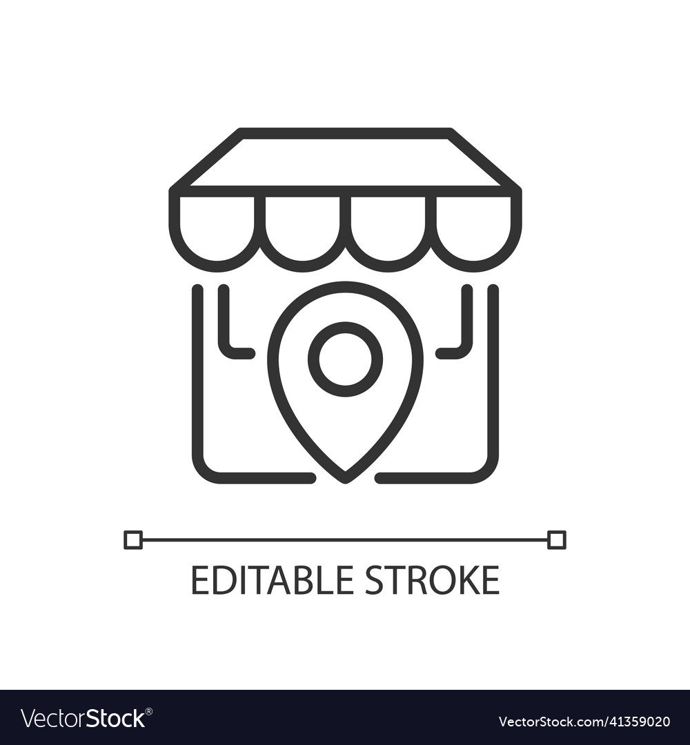 Store Location Pixel Icon