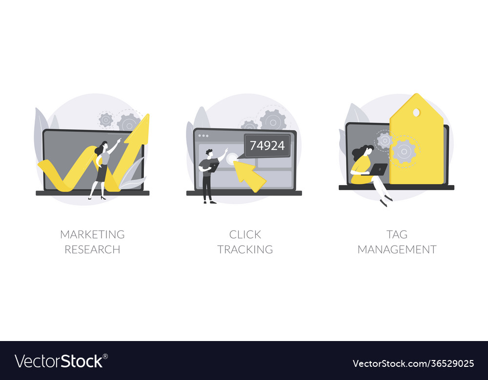 Analytics software abstract concept vector image Analytics software abstract concept