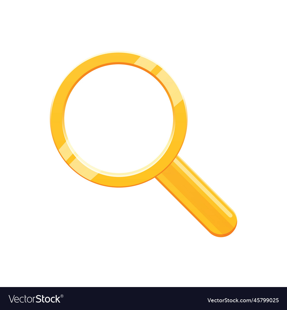 Game ui asset gaming user interface magnifier icon