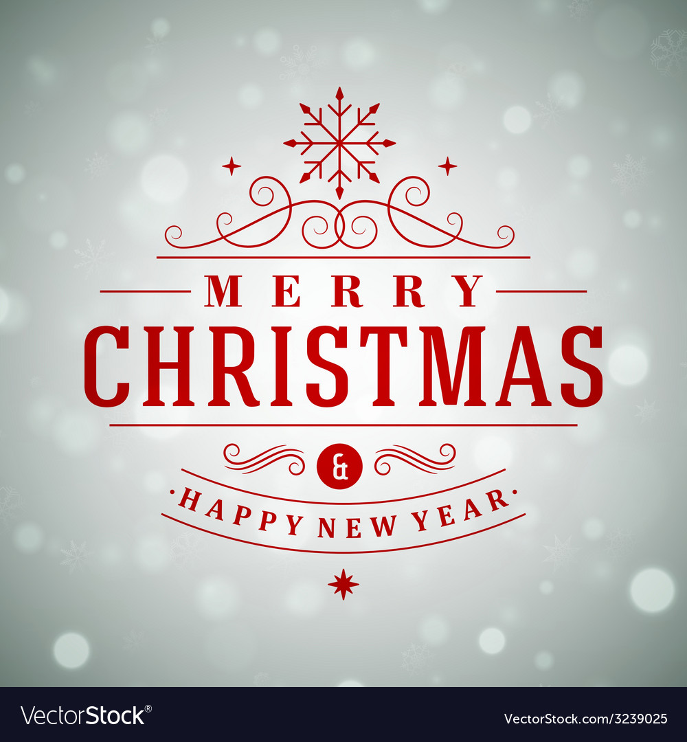 Frohe Weihnachten Botschaft und Licht Hintergrund