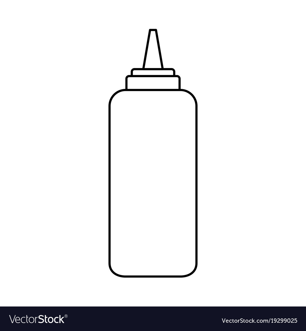 Sauce bottle icon Royalty Free Vector Image VectorStock