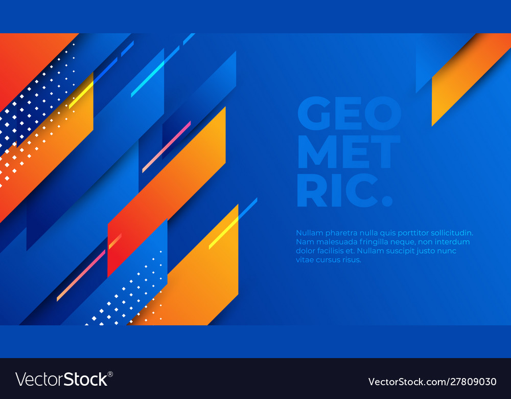 Abstract geometric pattern and background