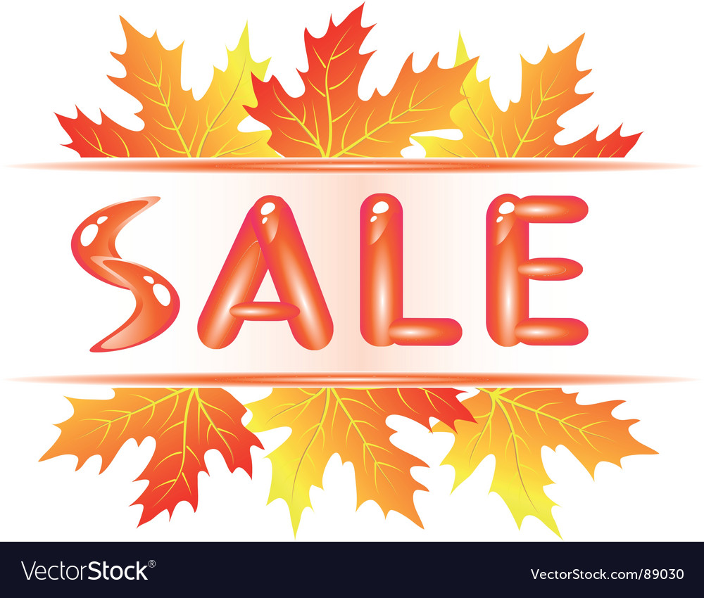 Autumn sale