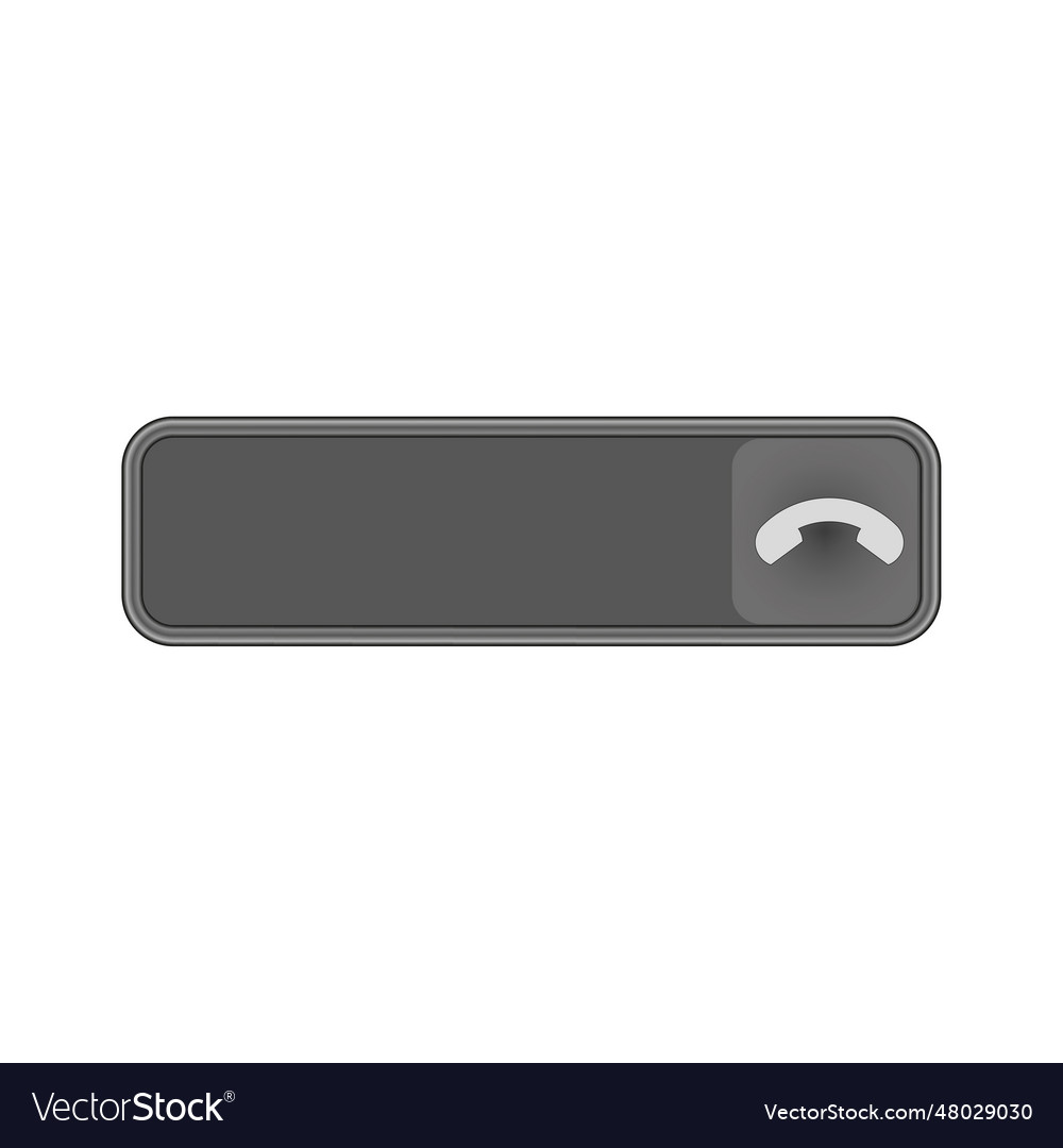 Button to end the call eps
