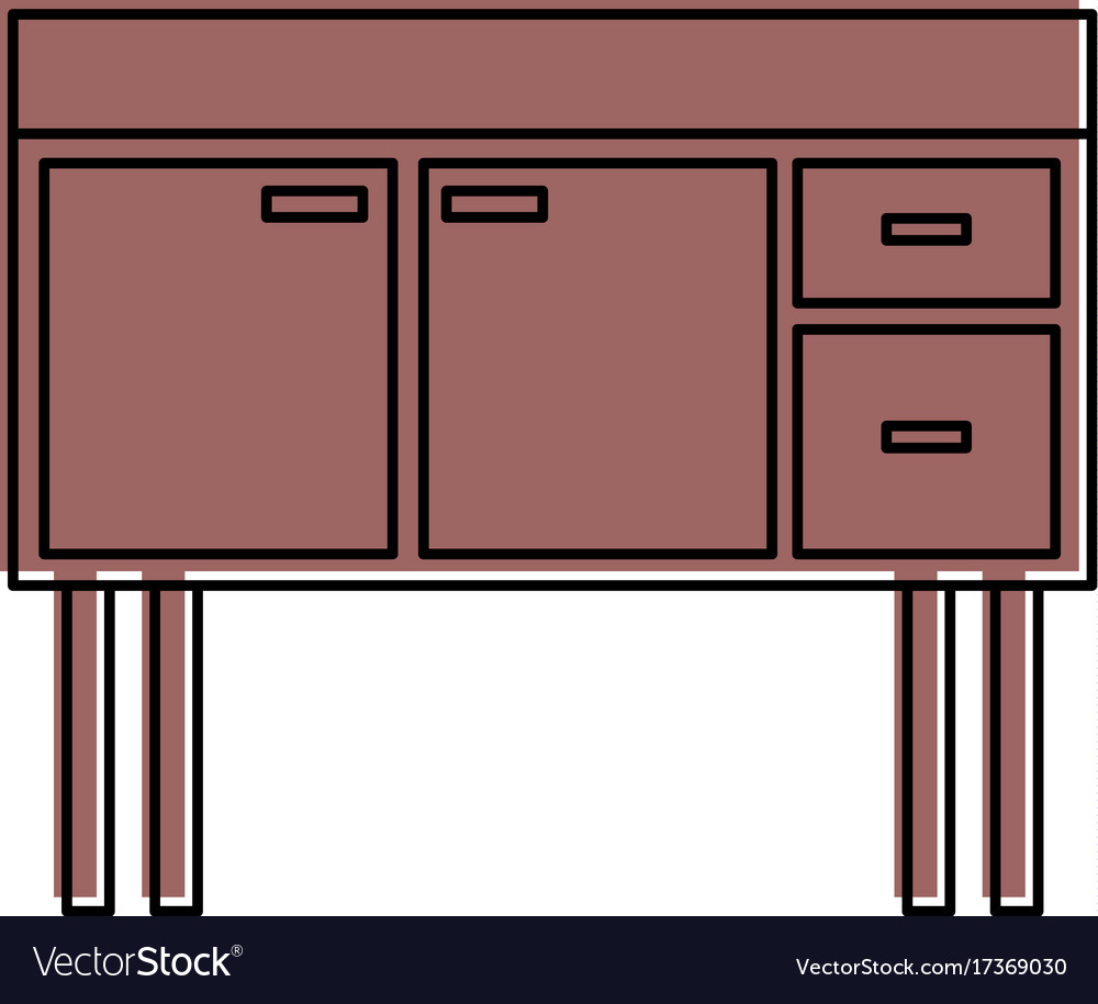 Table drawer furniture interior decoration design