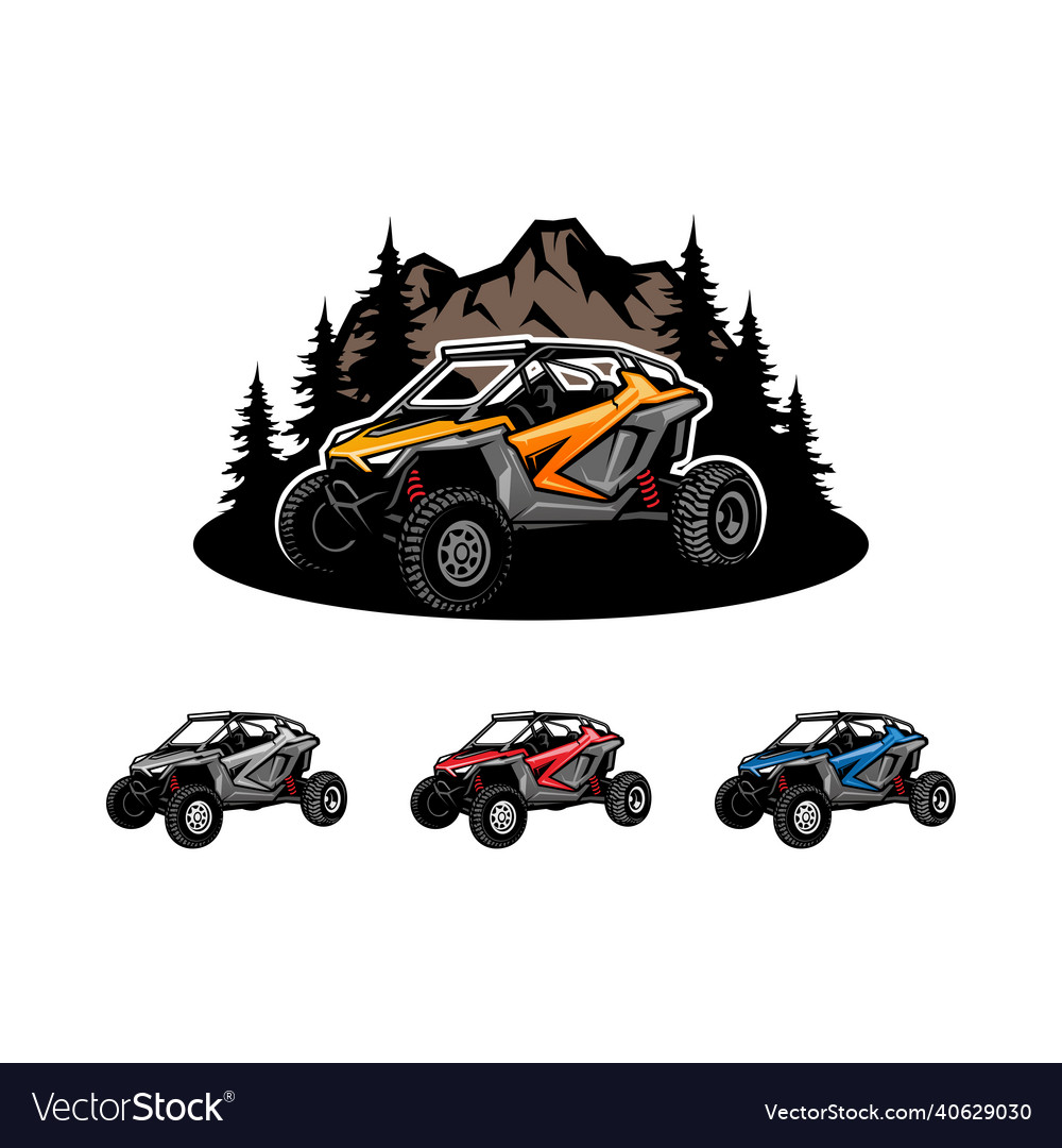 Utv atv Royalty Free Vector Image VectorStock