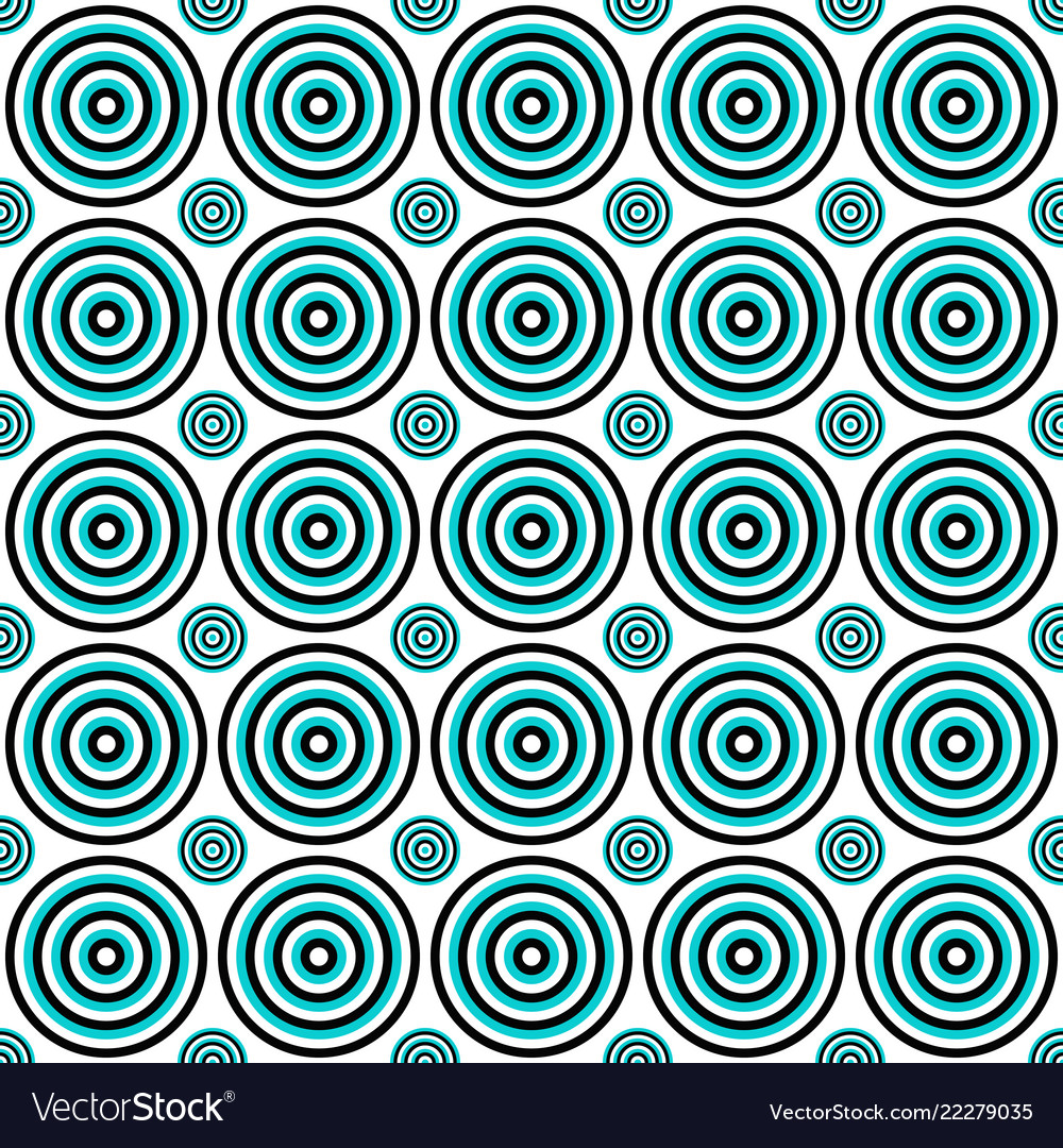 Abstract geometrical circle pattern background Vector Image Abstract geometrical circle pattern background