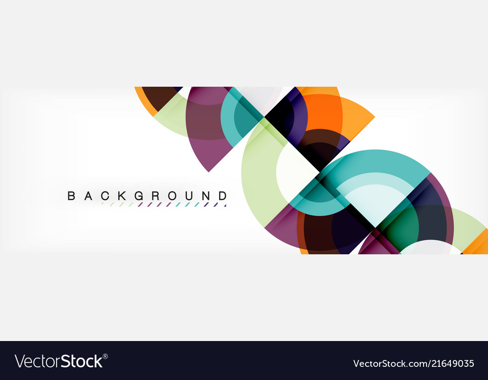 Circular abstract background Royalty Free Vector Image