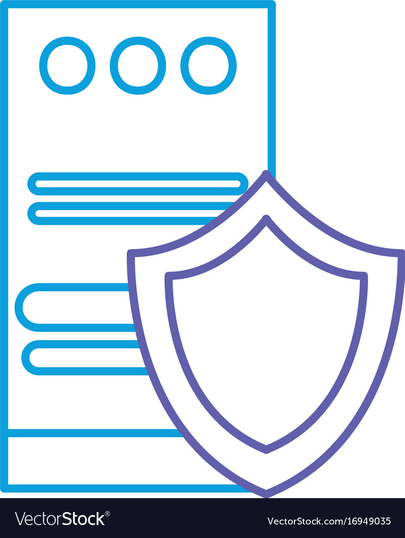 Computer tower with shield
