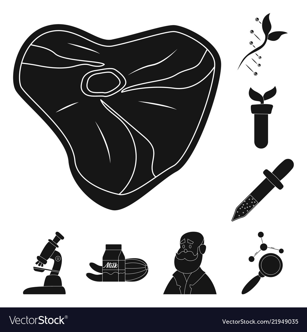 Design of and symbol set s vector image Design of and symbol set s