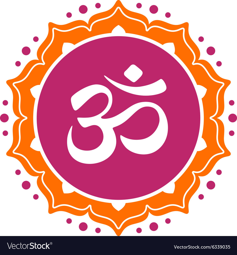 Om graphic Royalty Free Vector Image - VectorStock