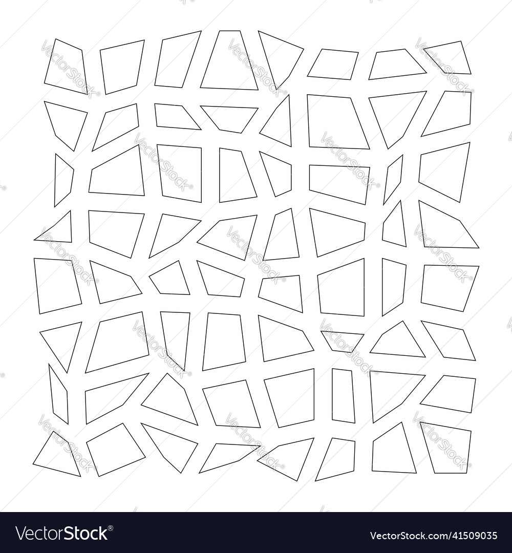 Random paving tiles pattern texture revetment