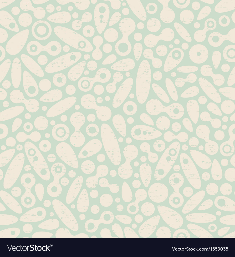 Seamless pattern with abstract shapes