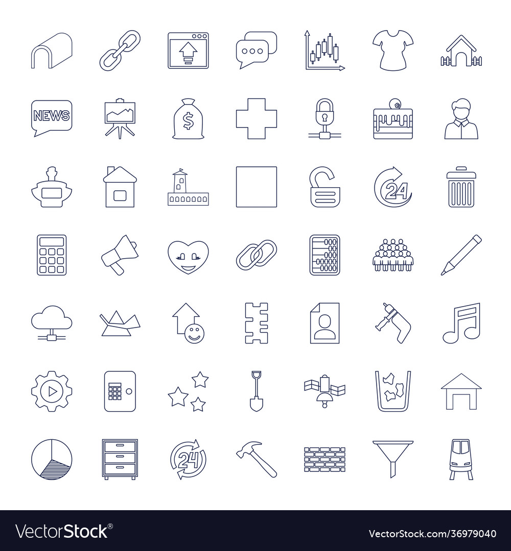 49 button icons
