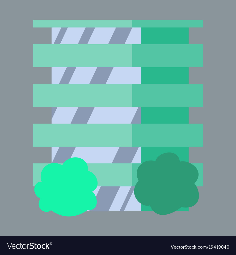 A modern multi-storey building with complex