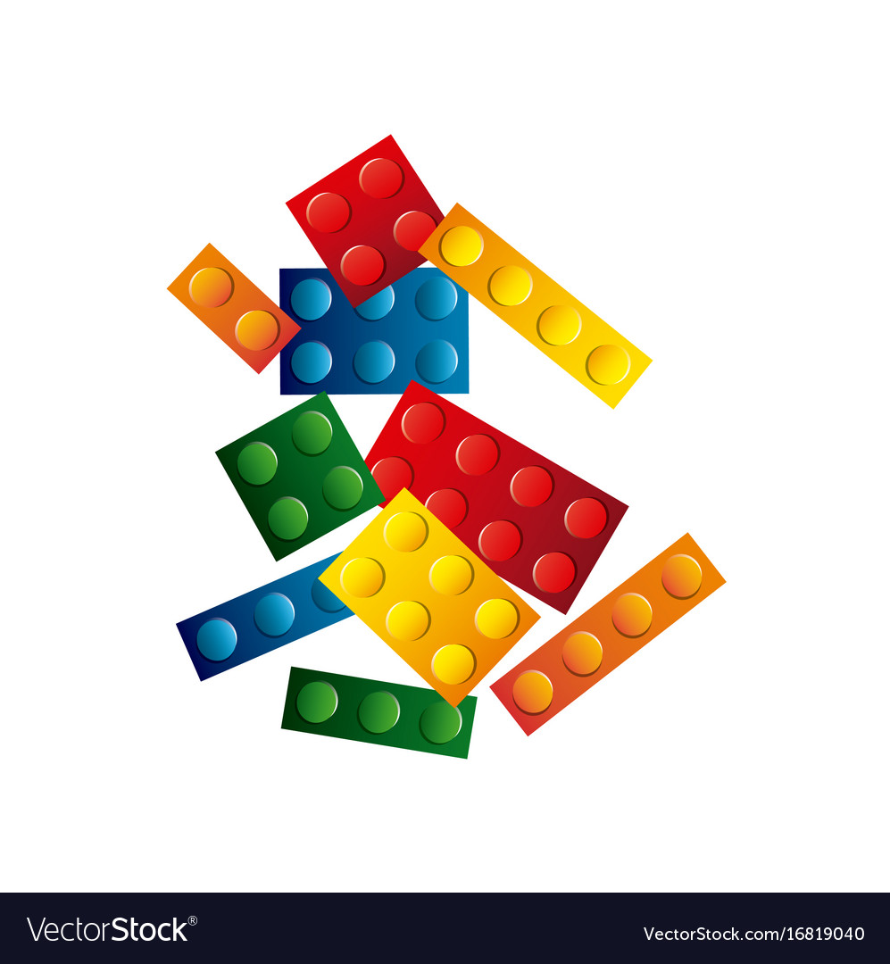 Colorful Building Blocks Set