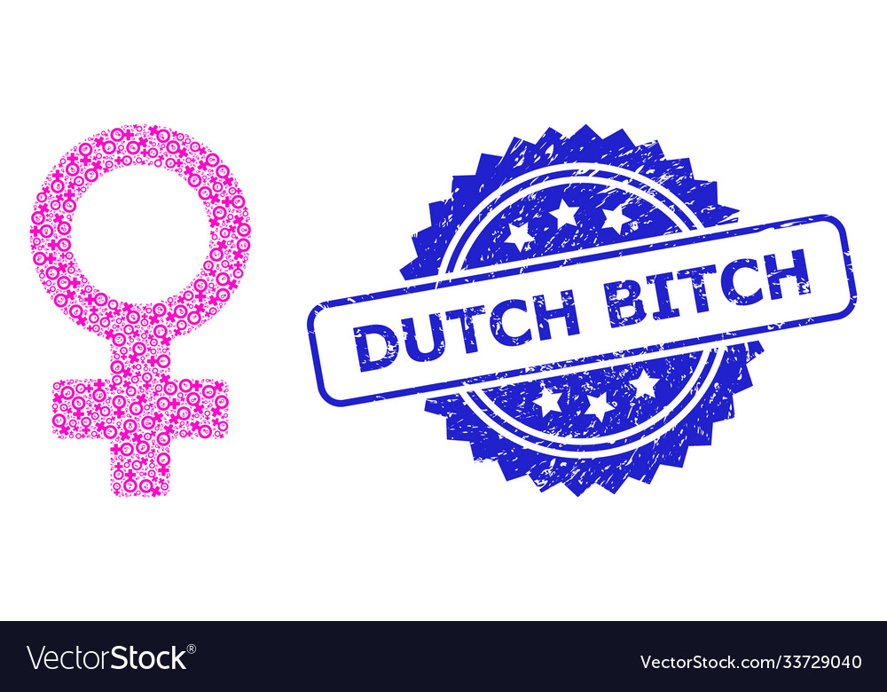 Distress dutch bitch seal and fractal female