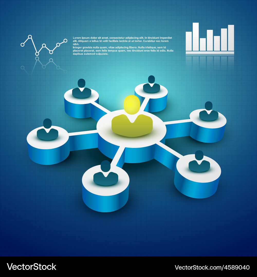 Teamwork design Royalty Free Vector Image - VectorStock