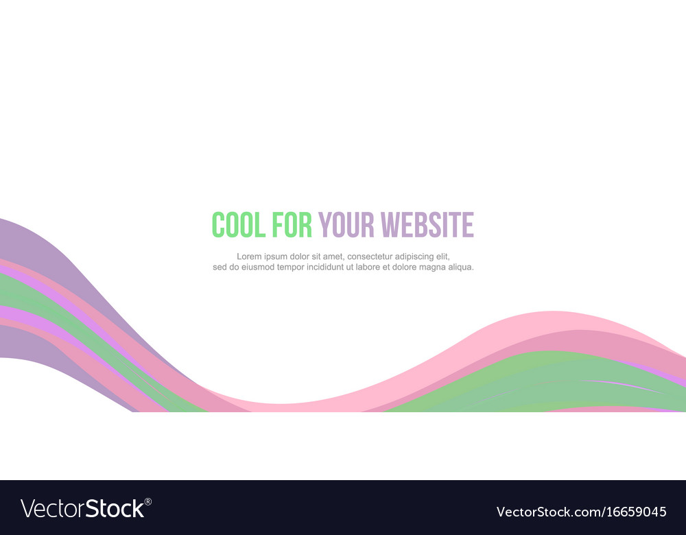 Abstract background header website design