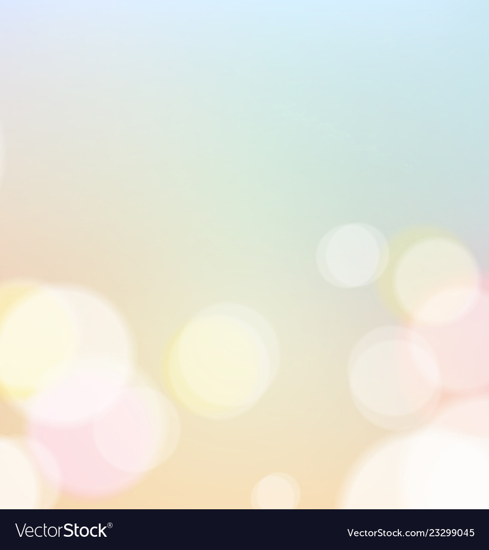 Abstract bokeh soft lights background
